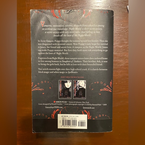 Night World book series by L. J. Smith, paperback - Picture 2 of 2